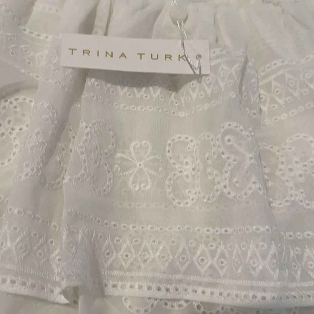 Trina Turk “Phebe” One Shoulder Dress. Ladies M - Picture 7 of 14